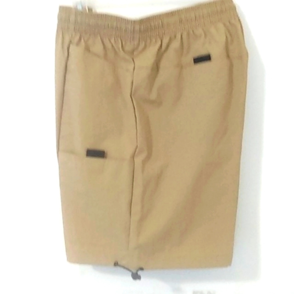 ORIGINAL DELUXE SUPPLY BIG & TALL TAN BLACK SWIM TRUNKS BOARDSHORTS SIZE 3XL NWT